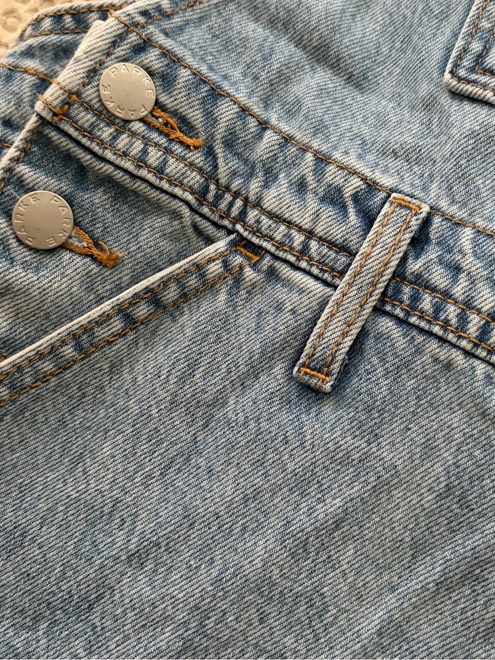 Parke Denim Short Overalls - Picture 7 of 8